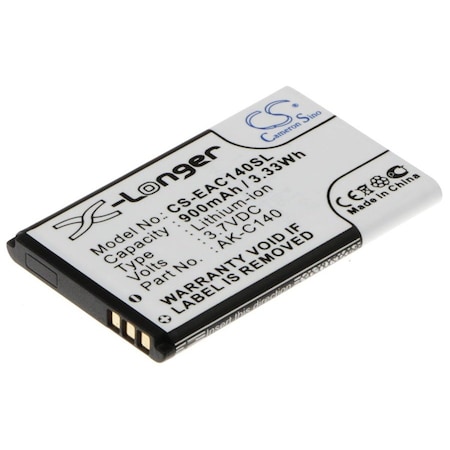 Bsc Preferred VEX IQ controller EXP Controller Mobile Phone Replacement Battery CS-EAC140SL.7